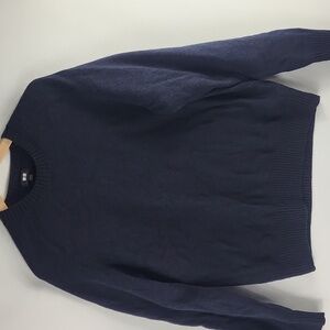 Uniqlo Wool Crewneck Sweater Navy XLarge